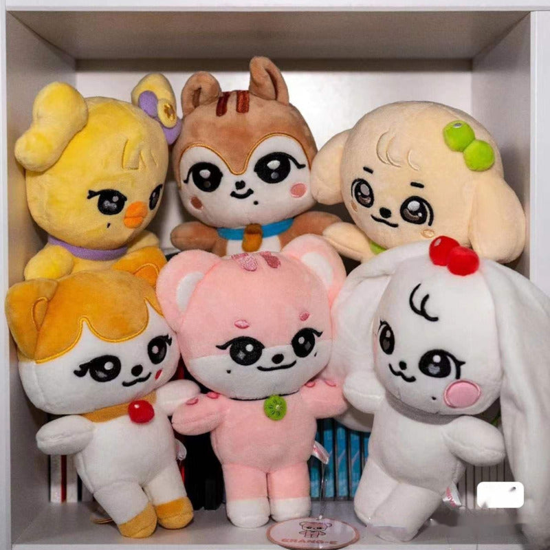 Kpop IVE Minive Plush Doll WONYOUNG YUJIN Gaeul Cherry Fans Collection Gift