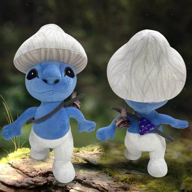 Smurf Cat Mushroom Hat Plush Toy