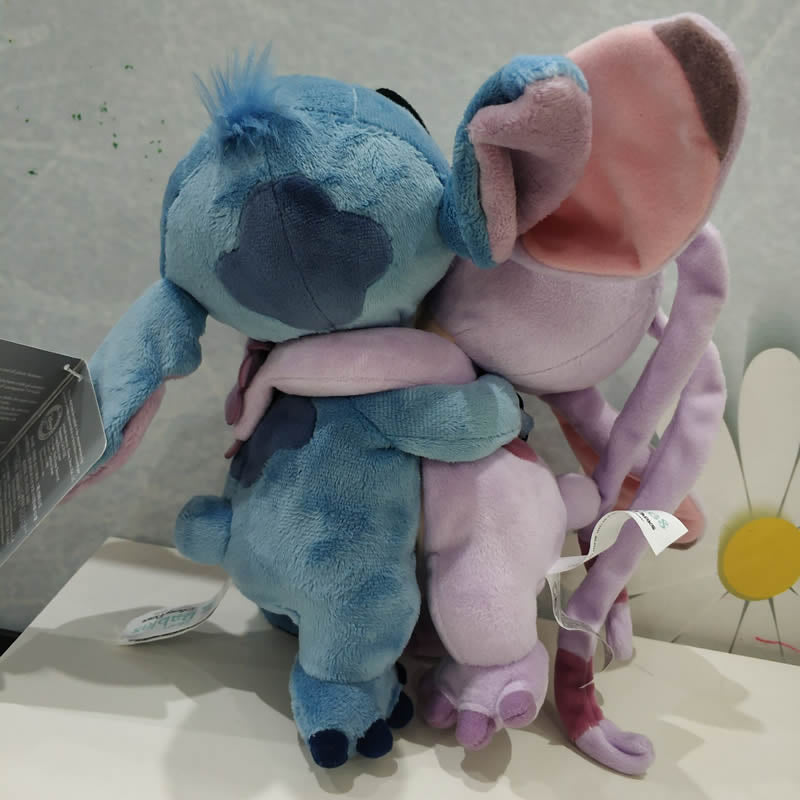 Lilo and Stitch Girlfriend "Angel" Hug With Red Heart Plush Toy"I LOVE U"