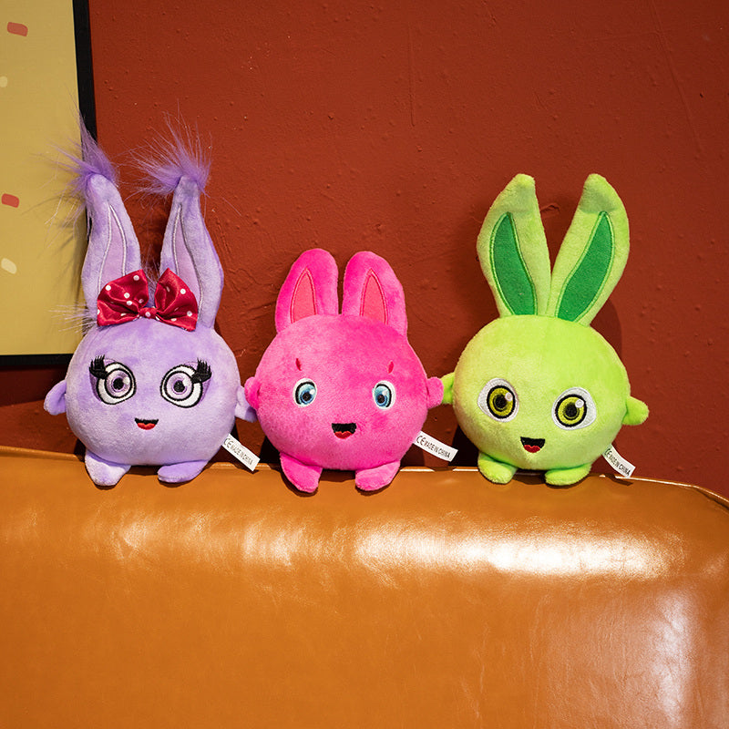 5pcs/set Sunny Bunnies Plush Toy Stuffed Animal Rabbit Sleeping Cartoon Plushie