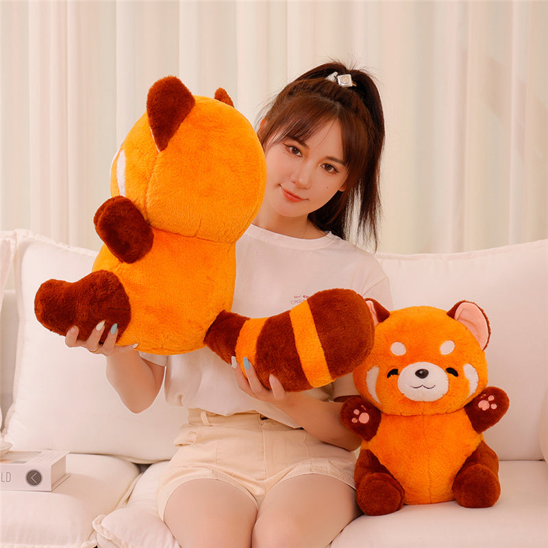Stuffed Animal Soft Doll Cute Red Panda Plush Toy