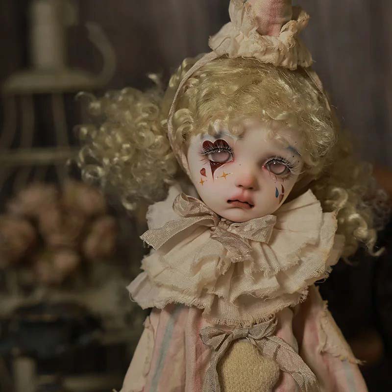 Animated creepy Doll, Scary Dolls, Horror Goth Aesthetic