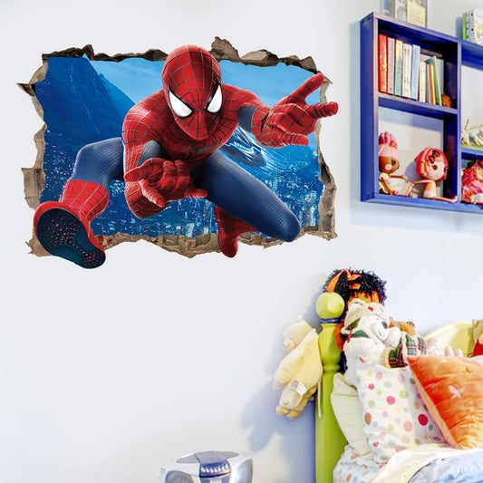 Avengers Wall Decals 3D Bedroom stickers