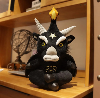 New Goth Black Anubis Moon Taurus Stuffed Toys Animal Plush Toy