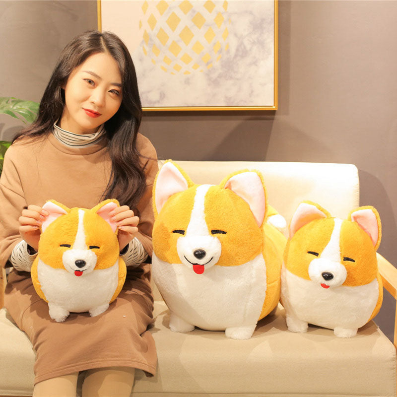 New 40/50cm Cute Shiba Inu Dog Plush Toy Stuffed Soft