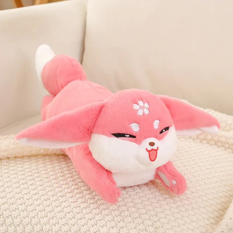 Genshin Impact Yae Miko Fox Cosplay Plush Toy Cartoon Stuffed Animals Plushies Doll Pillow Anime Soft Kids Toys Gifts