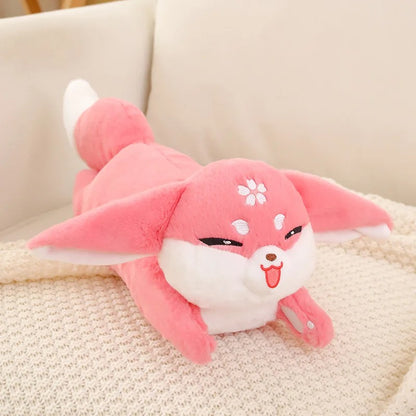Genshin Impact Yae Miko Fox Cosplay Plush Toy Cartoon Stuffed Animals Plushies Doll Pillow Anime Soft Kids Toys Gifts