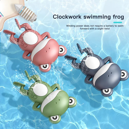 Kids Toys for Bathtub Pool 3 Lot Mini Frog 