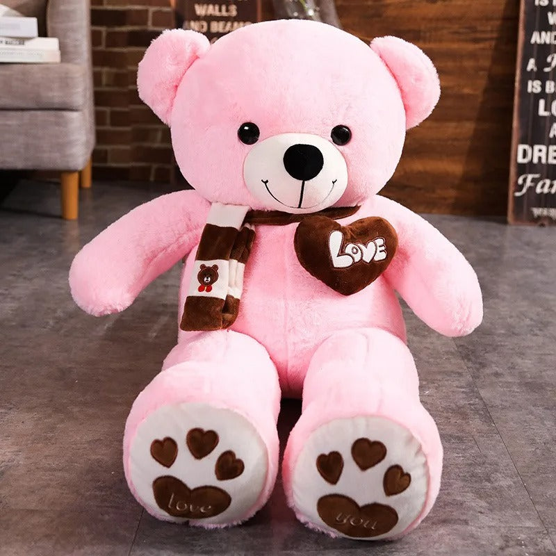 Our giant stuffed soft plush animal toys make perfect Valentine and birthday gifts for kids