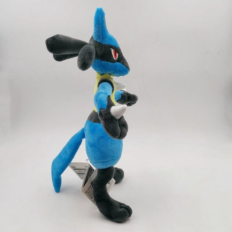 This Pokémon Center Original Lucario Plush 11 In. is a cute and cuddly addition to your collection. Made from high-quality materials, this plush toy is perfect for both kids and adults. With its intricate details and vibrant colors, it is sure to catch the attention of any Pokémon fan.