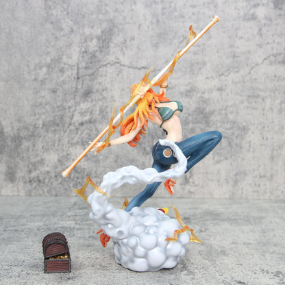 Gogo Anime One Piece GK Nami PVC Action Figure 29cm