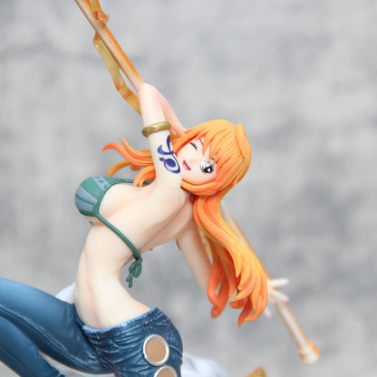 Gogo Anime One Piece GK Nami PVC Action Figure 29cm