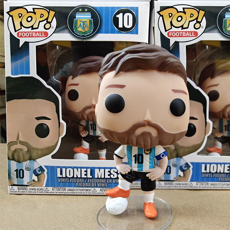 New Arrival Funko POP Football Stars Lionel Messi #10 Vinyl Action Figure Collection Model Toy Gift
