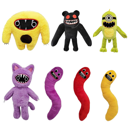7 PCS Lot Joyville Plush Cartoon Game Horror Stuffed Doll Toys