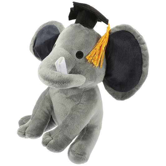 Graduation Gift for Son, Asian Elephant Toy,  Plush Toys emartsnap