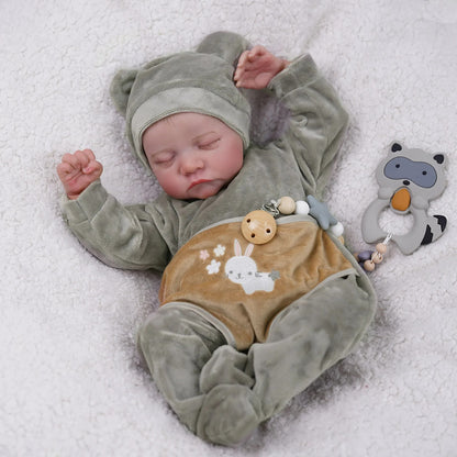 Reborn Baby Girl Sleeping Newborn Dolls Cute Babies