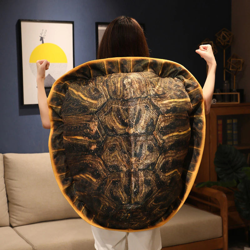 Turtle Plush Toys Stuffed Tortoise Shell Pillow Costume Body Suit Birthday Gifts New