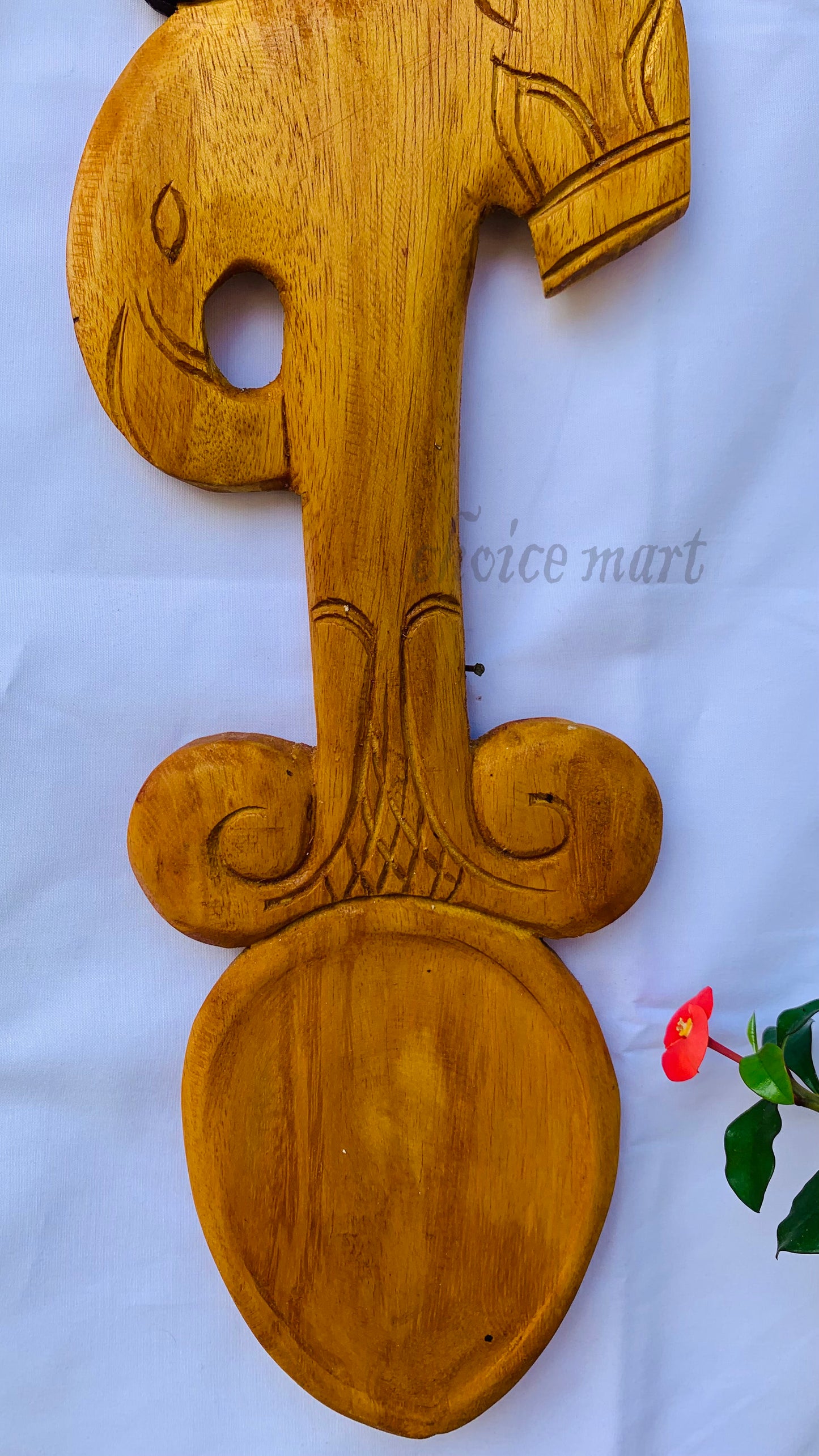 Wooden Fork & Spoon Decorative Kitchen Wall Art Wood Carving