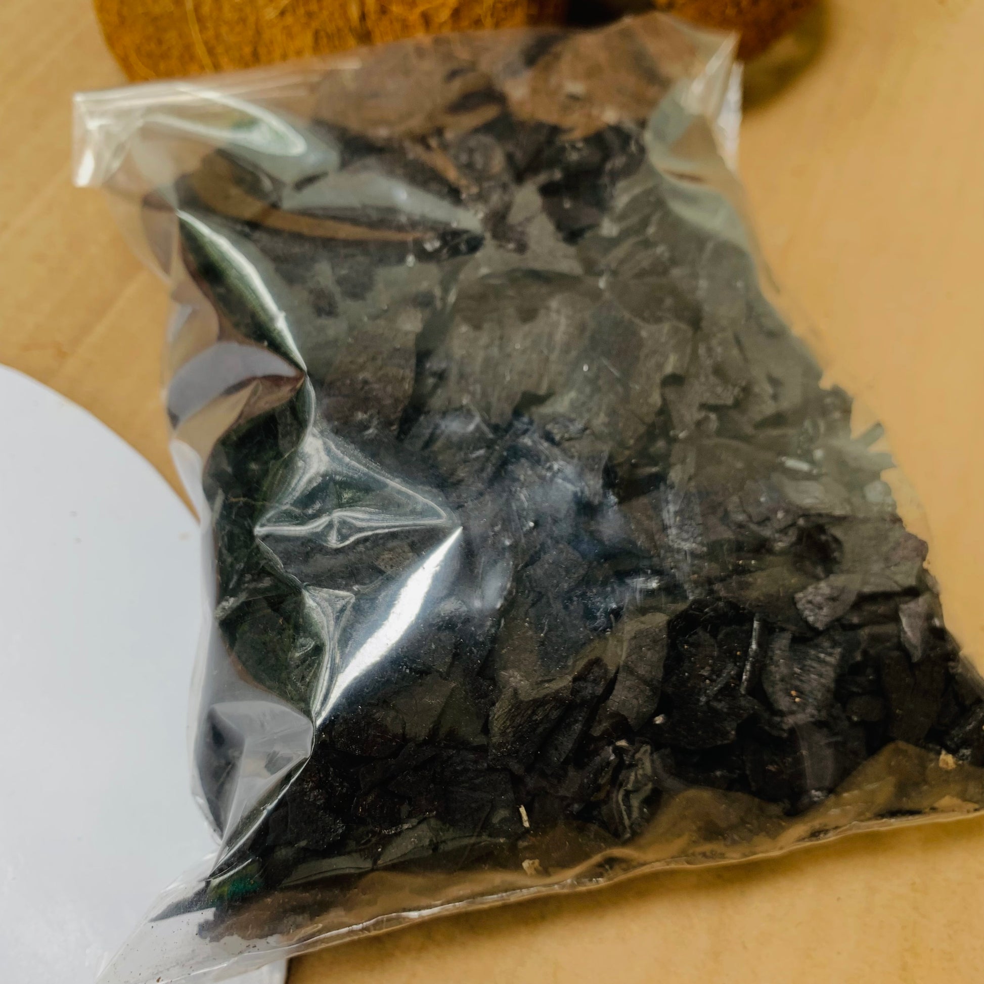 Coconut shell charcoal -Pure Organic -Activated Carbon Chips- Natural- Ceylon